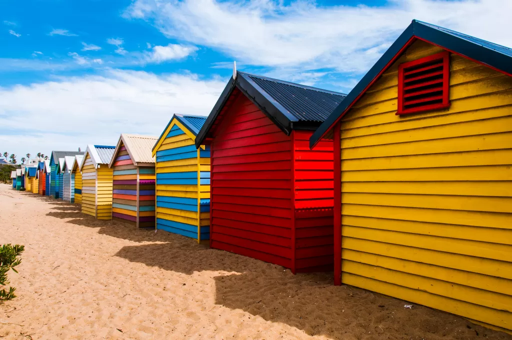conveyancer brighton, showcasing the beach boxes